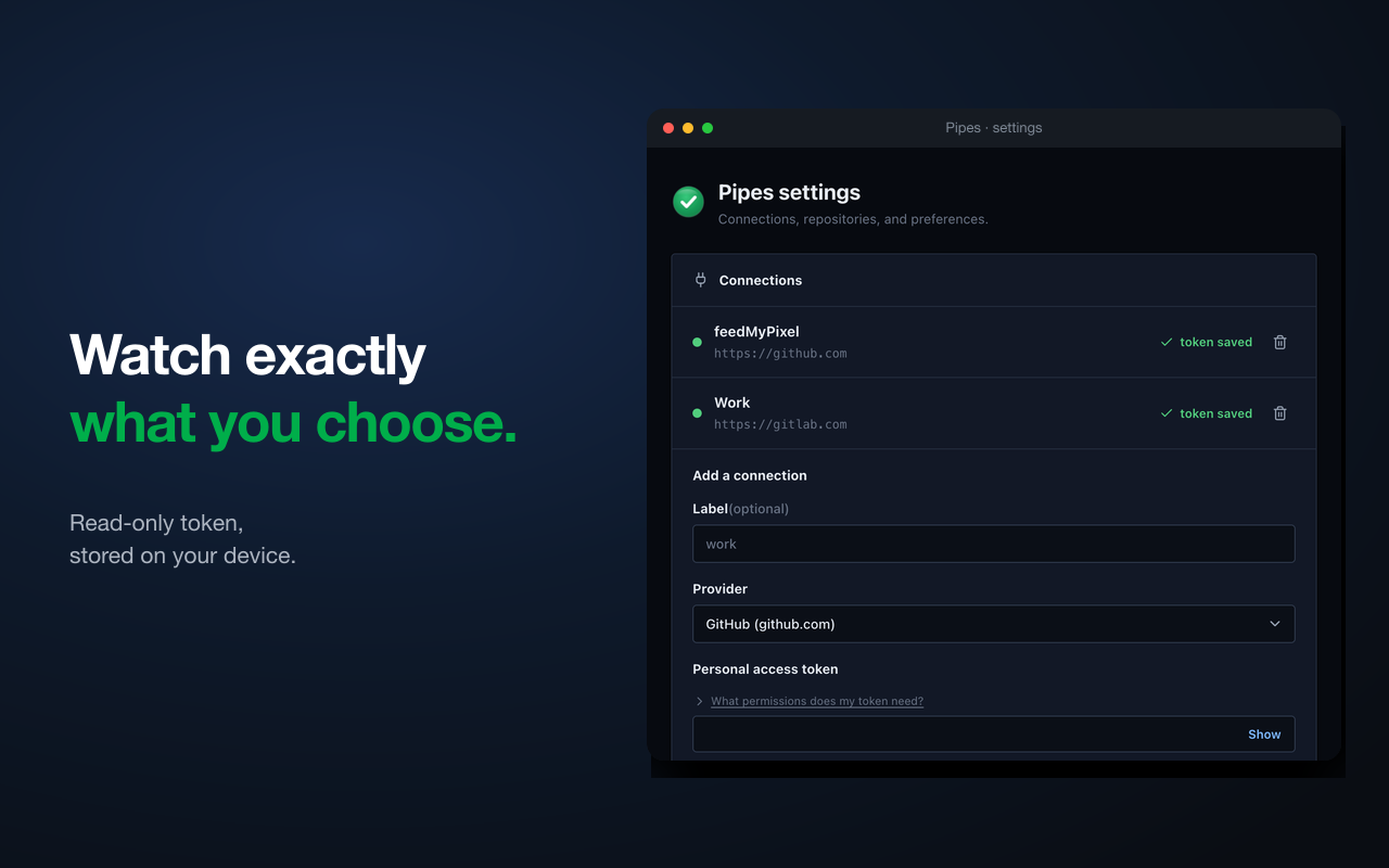 Pipes: connect GitHub and GitLab